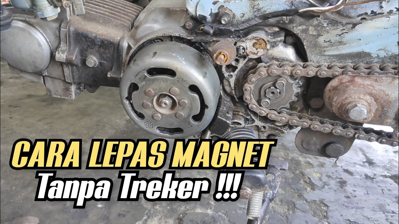 Cara melepas magnet tanpa treker