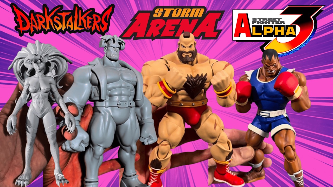 NEW Storm Arena Figure REACTIONS! Close look at Capcom Cup 2026 Reveals! 