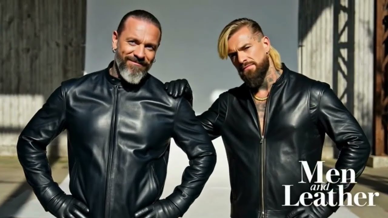 Spectacular style in leather: men's fashion without compromise