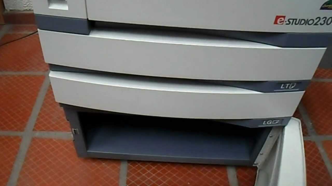 TOSHIBA e-studio 202 230 232 280 282 FOTOCOPIADORA funciones opcionales de IMPRESION Y SCANNER