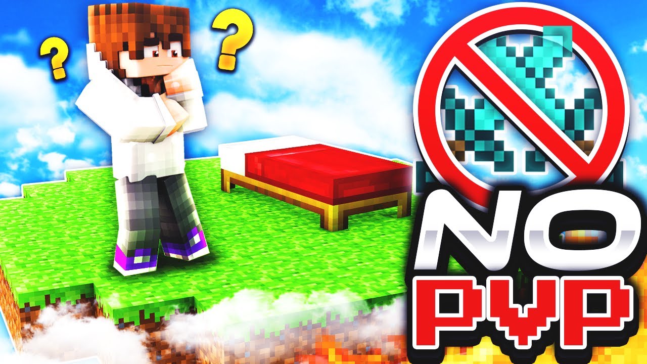 NO PVP CHALLENGE! (Minecraft Bed Wars)