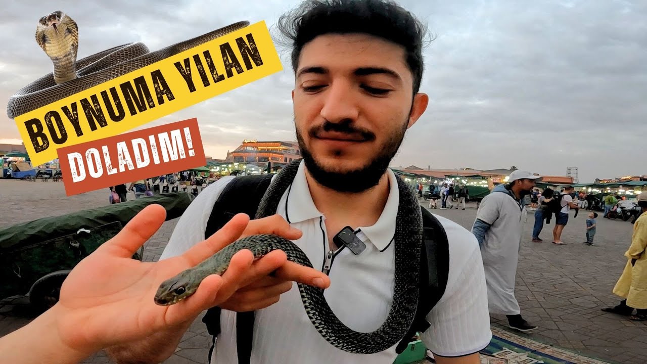 KIYAMET MEYDANI'NDA  TEHLİKELİ ANLAR YAŞADIK | MARRAKECH | FAS