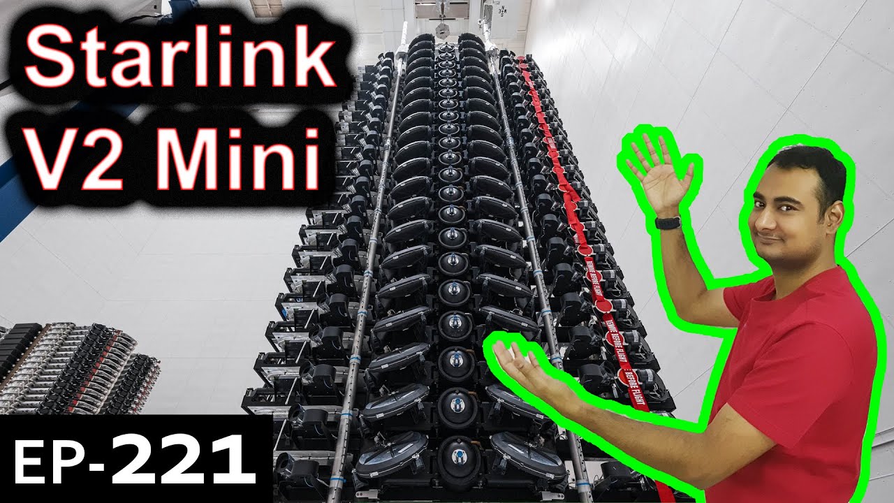 Объяснение мини-спутников Starlink V2 {Rocket Monday, выпуск 221}