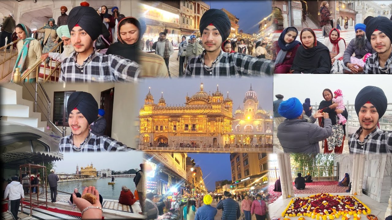 Golden temple Darbar sahib ponch gye ♥️