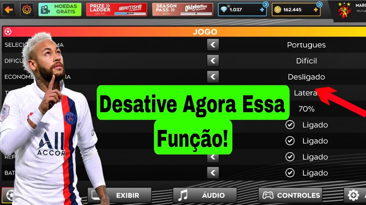 DLS 25 | Desative Agora Essa Função do Seu Dream league Soccer 2025 
