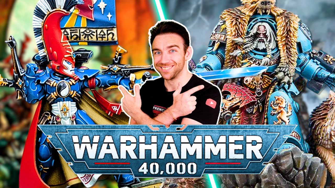Warhammer 40.000 - Eldar VS Space Wolves (Feat Mani Cheema !)