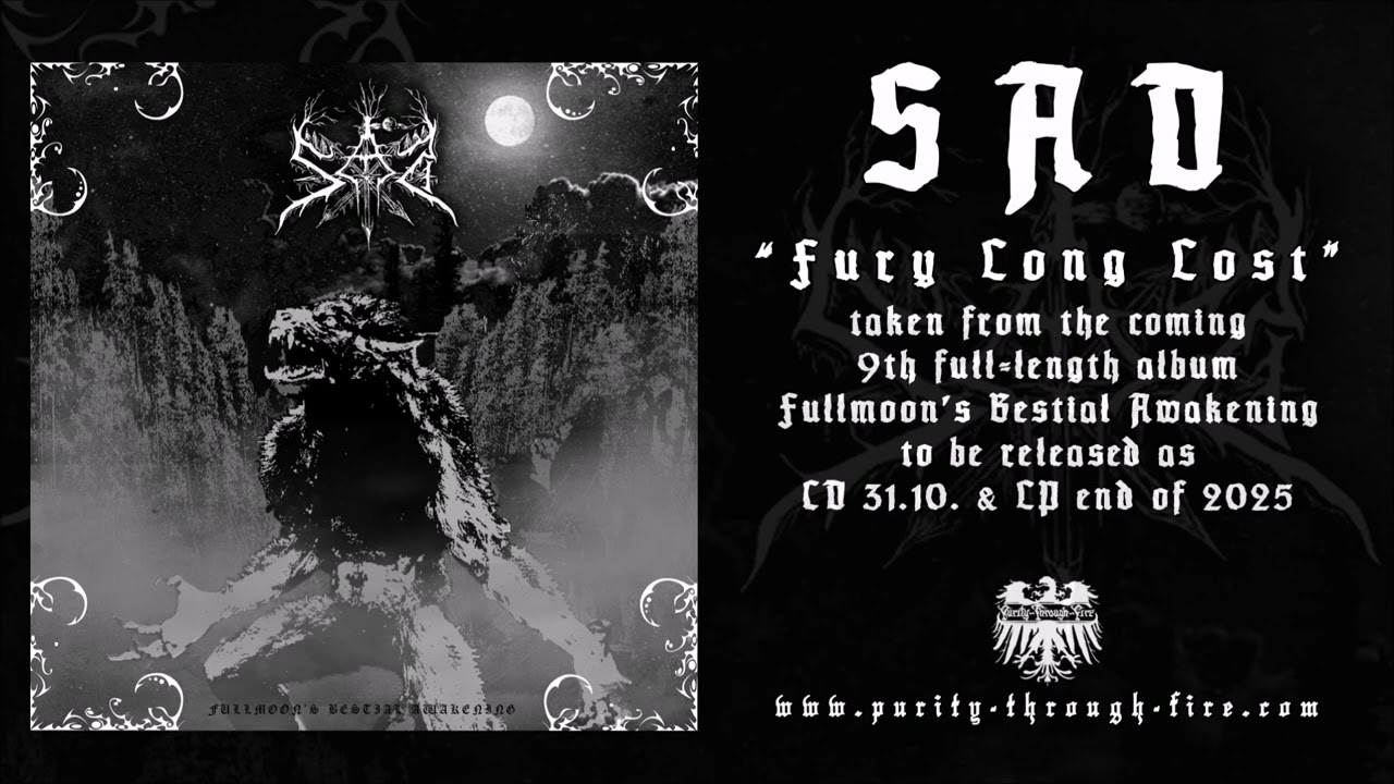 SAD - Fury Long Lost - Trackpremiere 2025