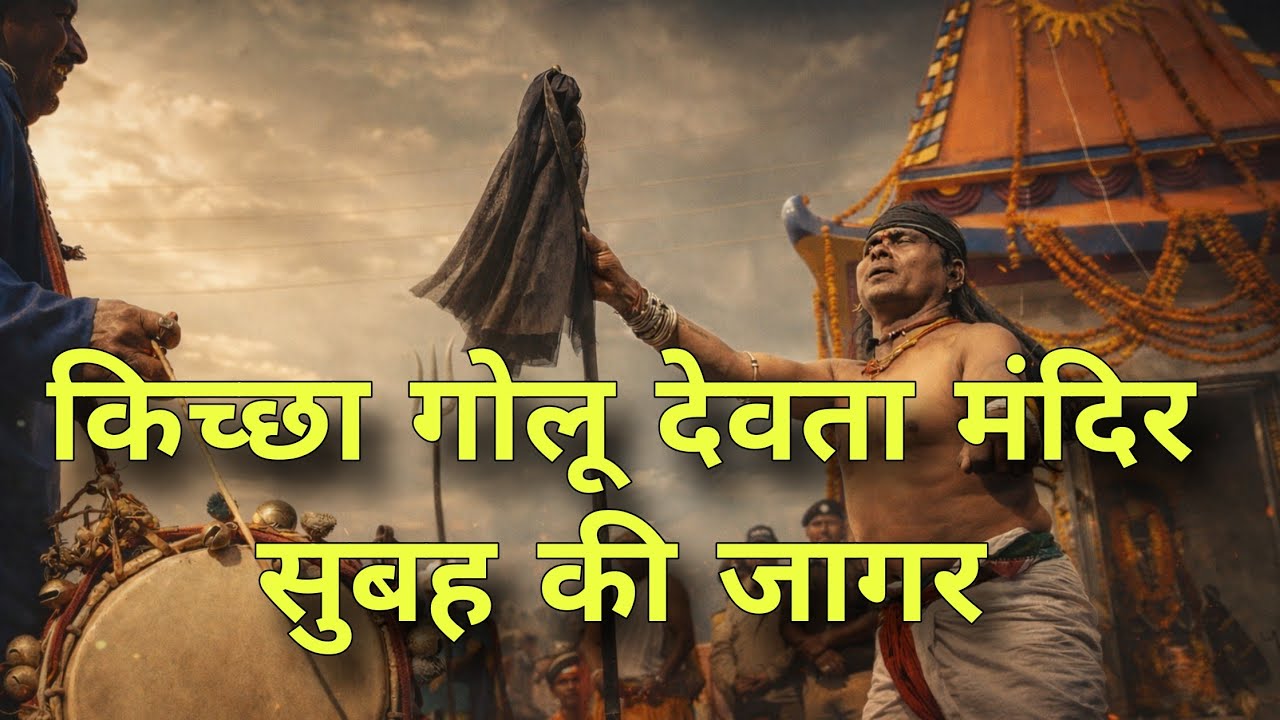 Kichaa golu devta mandir mai bhog bhandare ki subhe hui jagar | golu devta jagar 