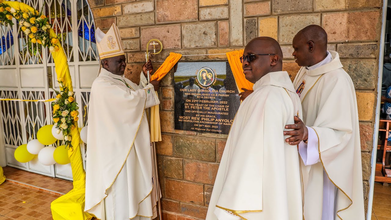 Our Lady Consolata Parish - kahawa Farmers Inauguration