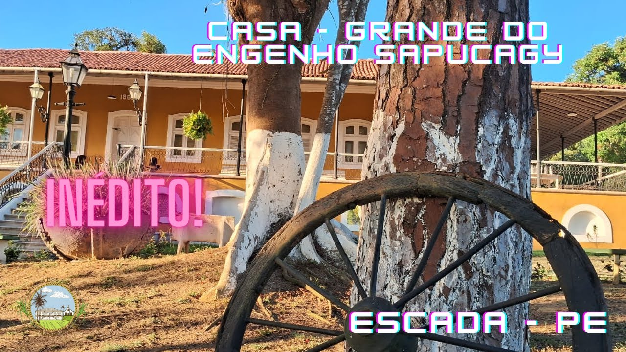 CASA - GRANDE DO ENGENHO SAPUCAGY, ESCADA - PE. INÉDITO!