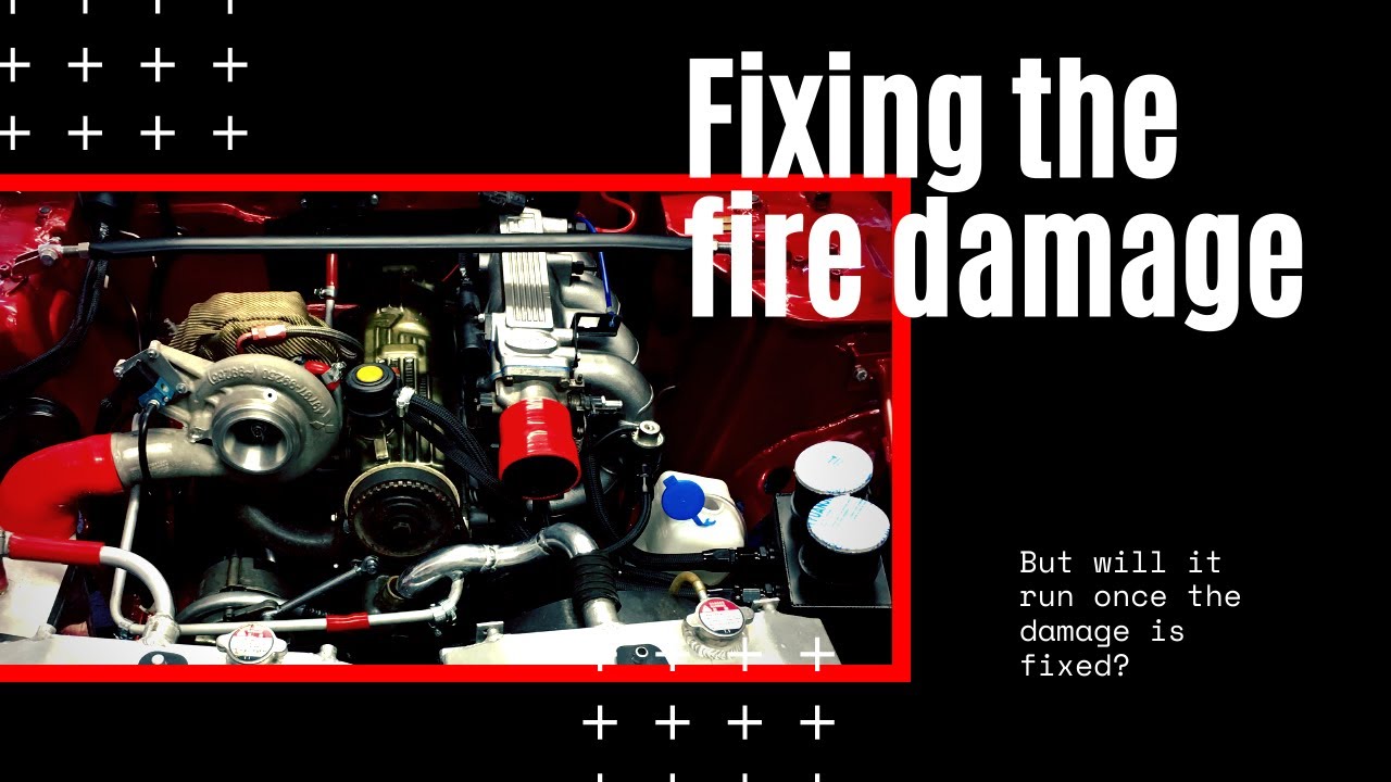 Fixing the fire damage - 1958 Ford Prefect Pinto Turbo