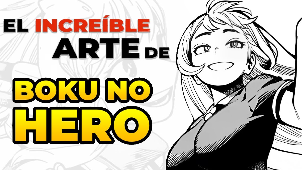 An&aacute;lisis de Arte de Kohei Horikoshi