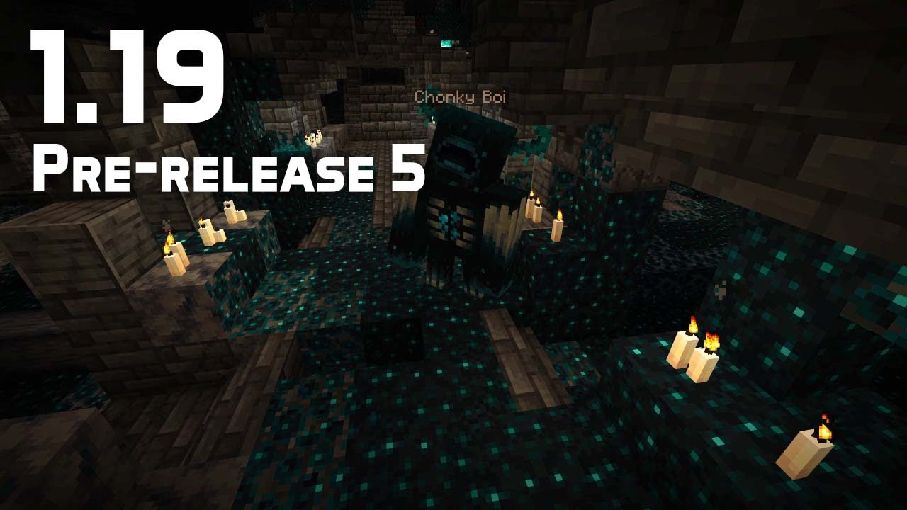 Что нового в Minecraft 1.19 Pre-release 5? Новые исправления!