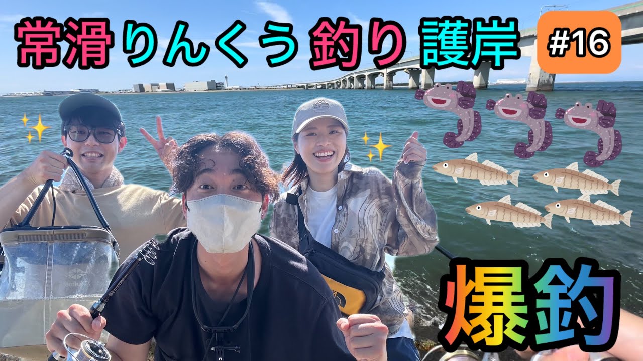 【常滑りんくう釣り護岸】キス狙って爆釣！こんだけ釣れたら文句なし！