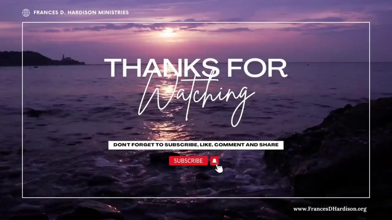Salvation For Our Children, Recorded Live | Frances D. Hardison Ministries