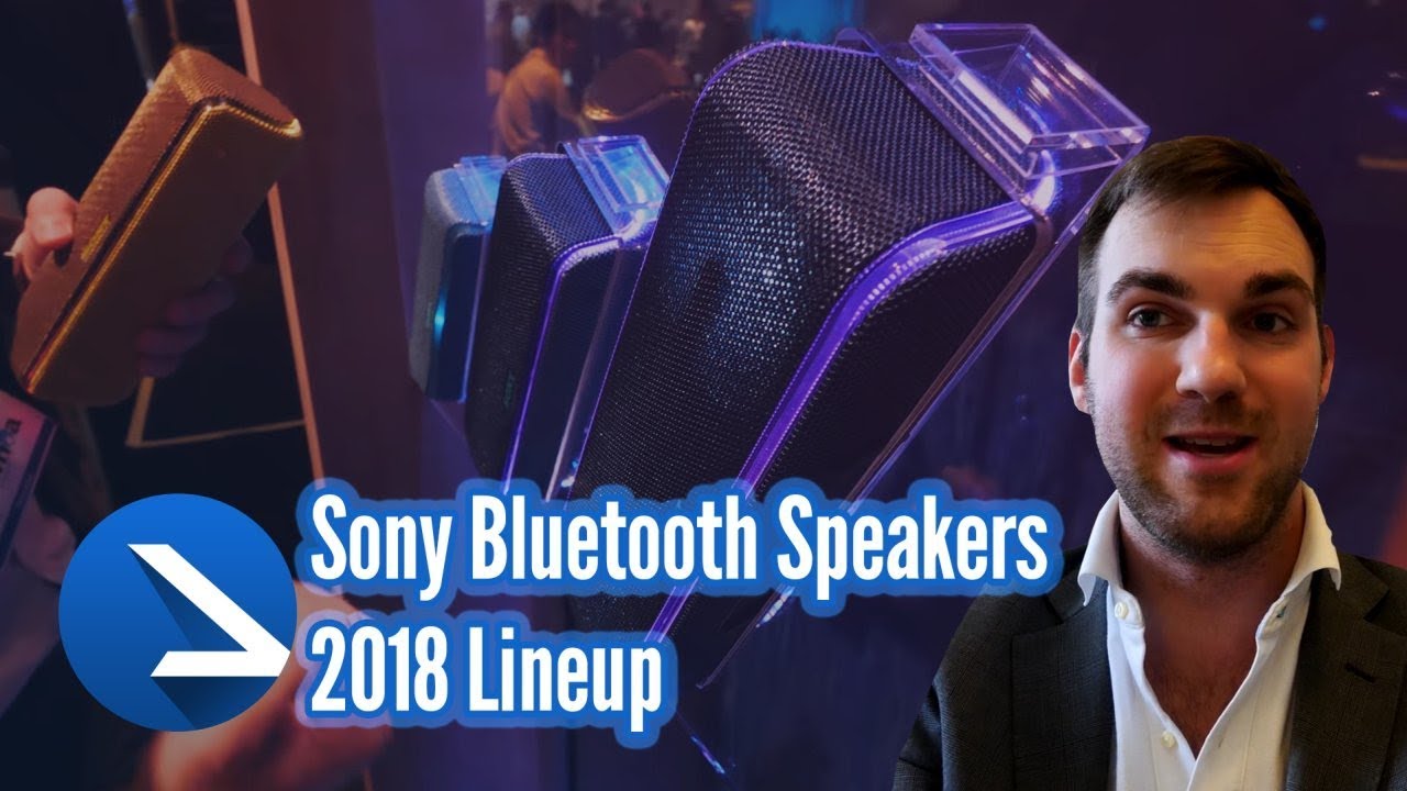 Sony Bluetooth Speaker 2018 Lineup | SRS-XB21, XB31, XB41 Hands On