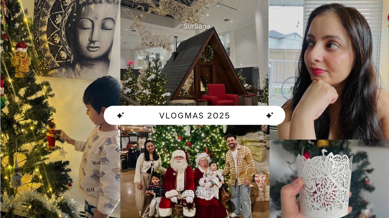 Vlogmas Ep 01 | Cozy Morning Ritual, Baking Bliss, homemade ghee & Festive Christmas Prep