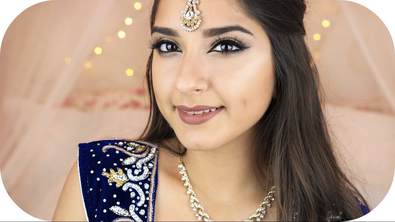 Indisches Bollywood Make Up Look | Sanny Kaur ft. TamTam