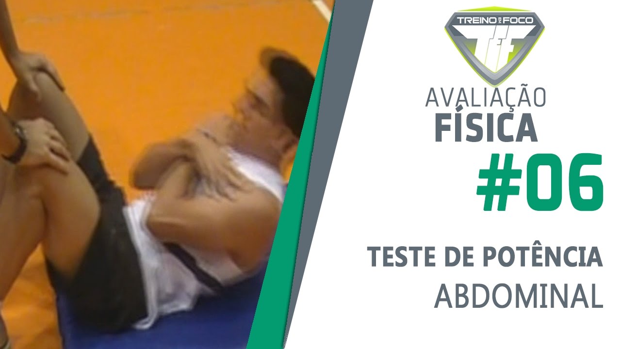 Avaliação Física #6 - Protocolo do Teste de Resistência / Potência Abdominal