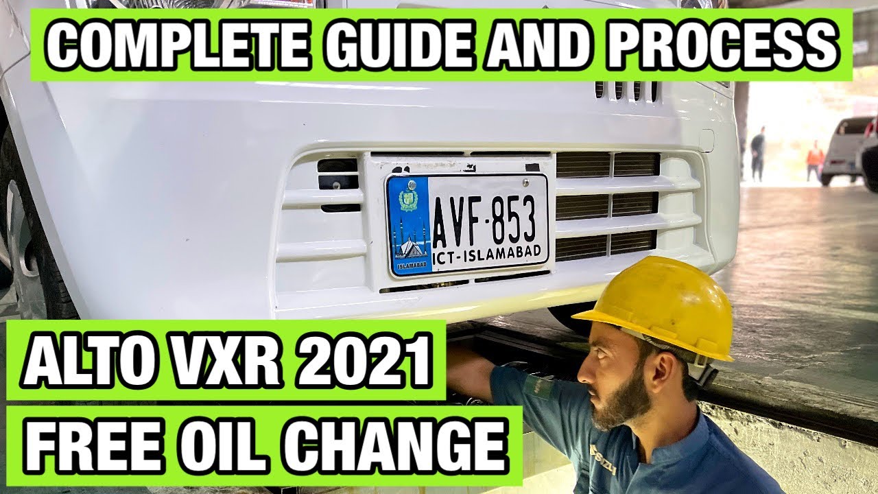 Suzuki Alto VXR 2021 -  First Oil Change ✅