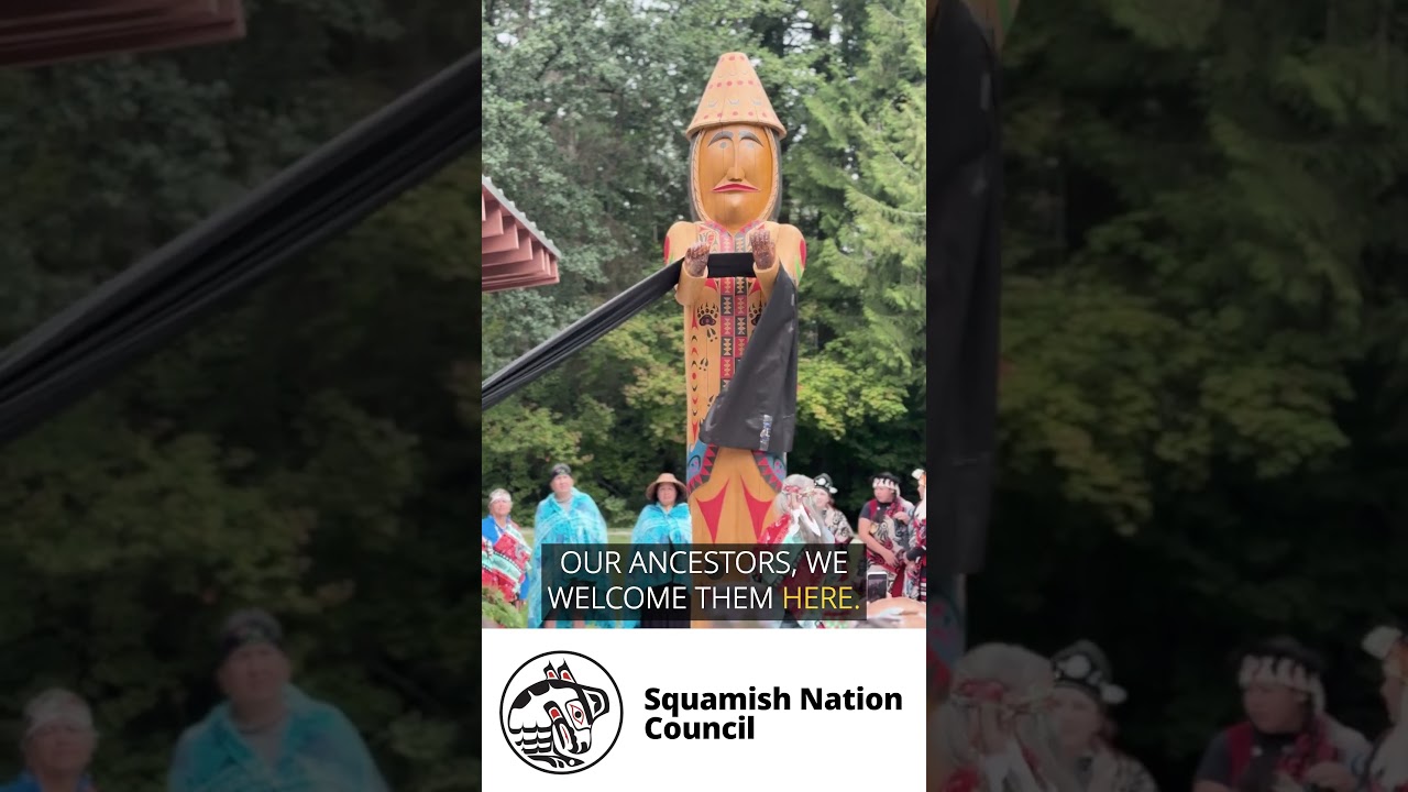 BC Hydro Squamish Nation Welcome Pole Unveiling September 11, 2025