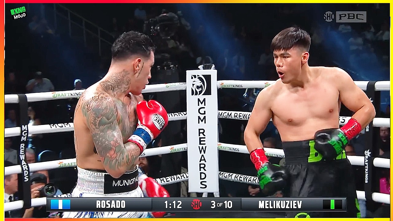 Bektemir Melikuziev (Uzbekistan) vs Gabriel Rosado (USA) II - Boxing Highlights HD