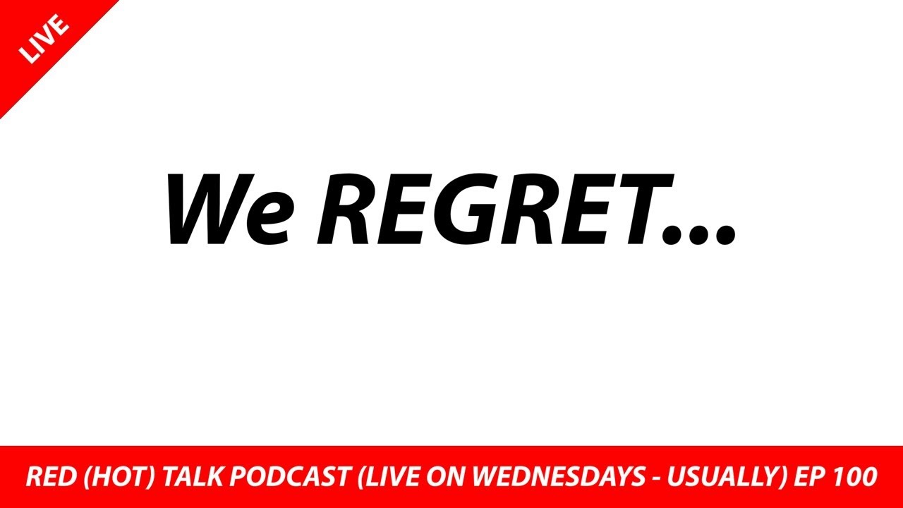 The Cameras We Regret Selling and probably won't get back - RED (HOT) Talk EP 100