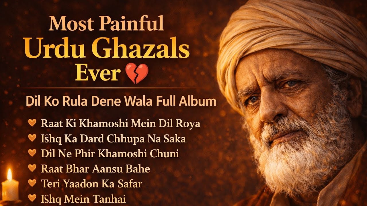 Most Painful Urdu Ghazals Ever 💔 | Dil Ko Rula Dene Wala Full Album