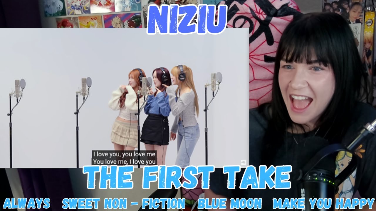 Reacting to NiziU's The First Take - AlwayS / Sweet Non - Fiction / Blue Moon / Make You Happy