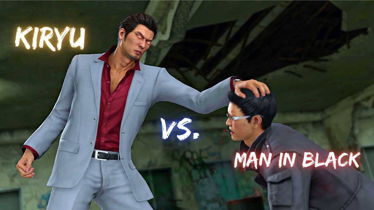 Yakuza Kiwami 2 - Amano Building Long Battle + Man In Black (No Damage, Low ATK, Legend) (4K | 2160)