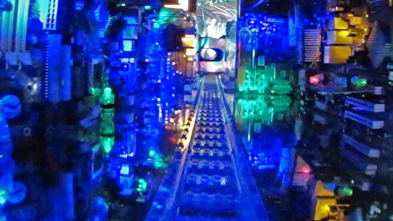Lego Train DreamRide - 2D version - Amazing darkride!
