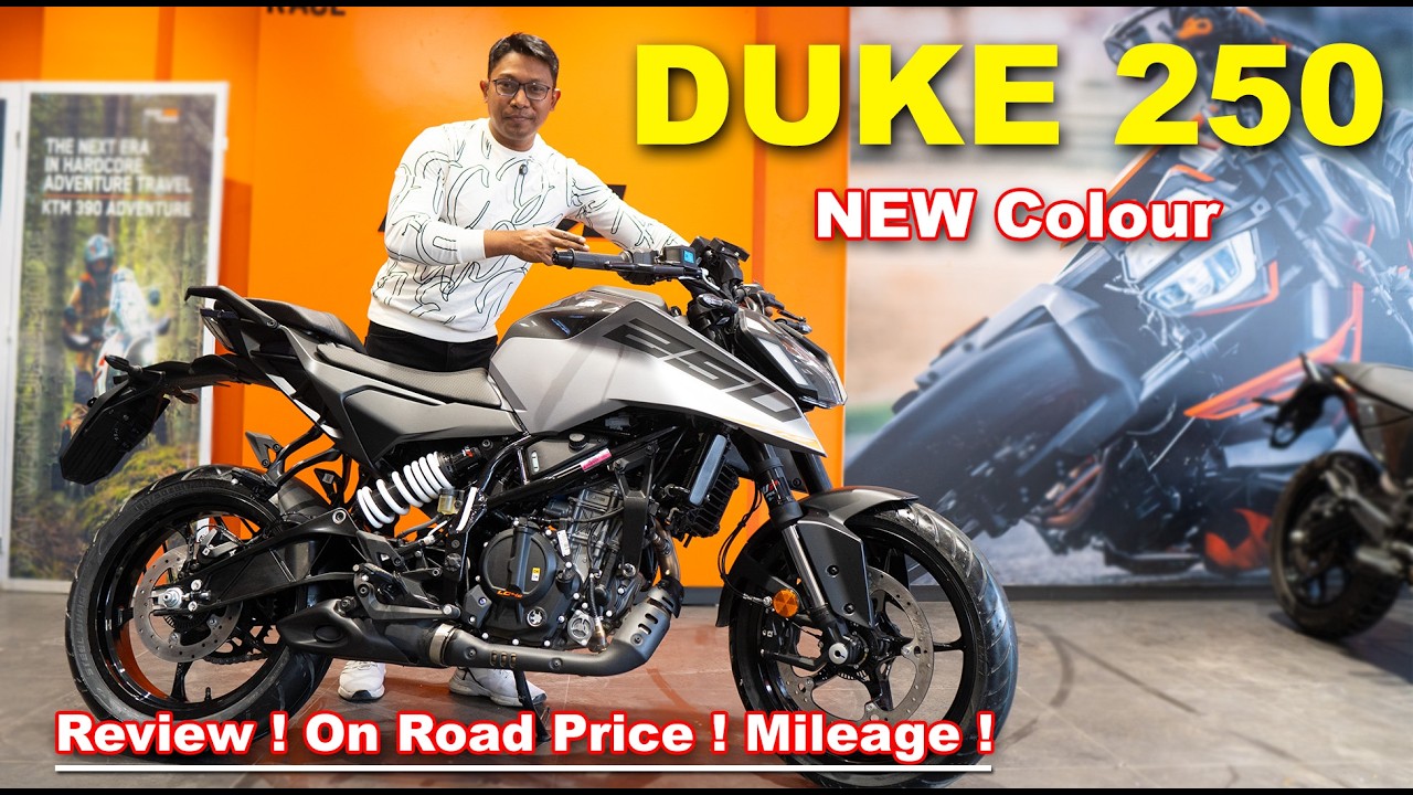 All New 2026 Duke 250 New Colour, On Road Price Mileage and Detail Specifications