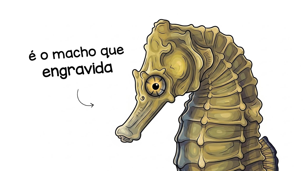 Porque é HORRÍVEL nascer como um Cavalo Marinho ?