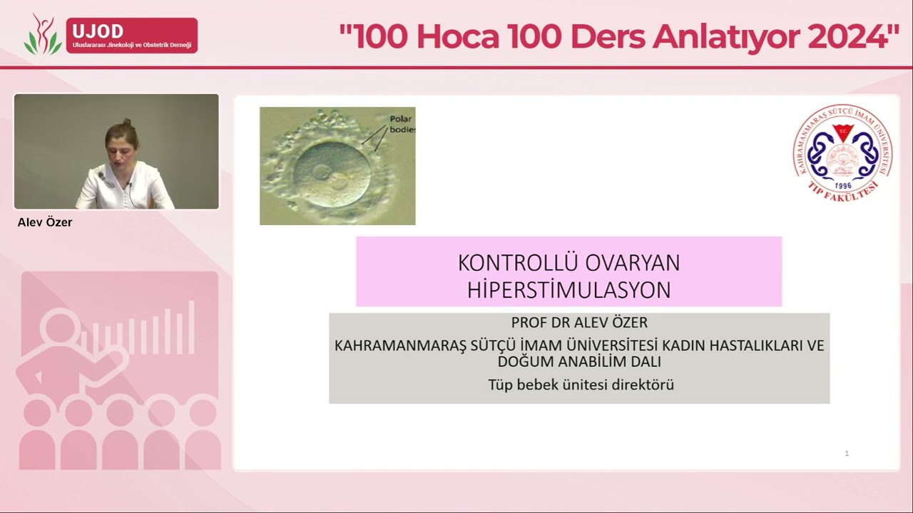 Kontrollü Over Hiperstimülasyonu - Prof.Dr. Alev Özer