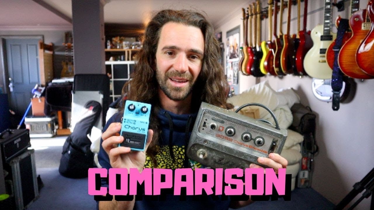 Сравнение BOSS CE-1 и CE-2w