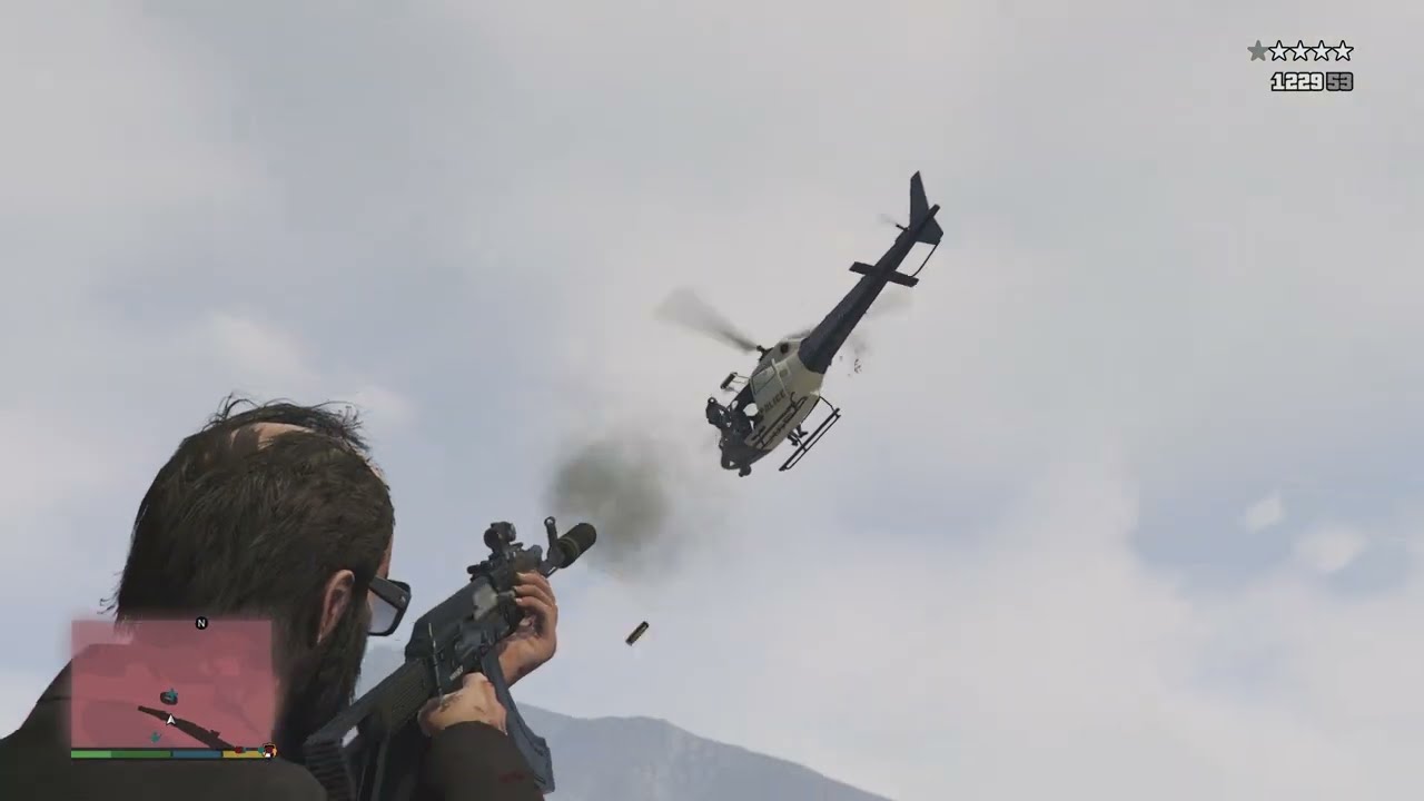 Grand Theft Auto V PS5 Free-roam Gameplay #1014