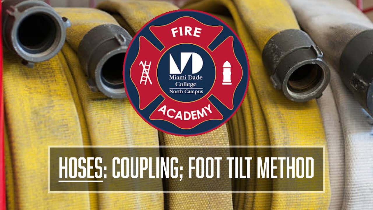 Coupling Hose: Foot Tilt Method