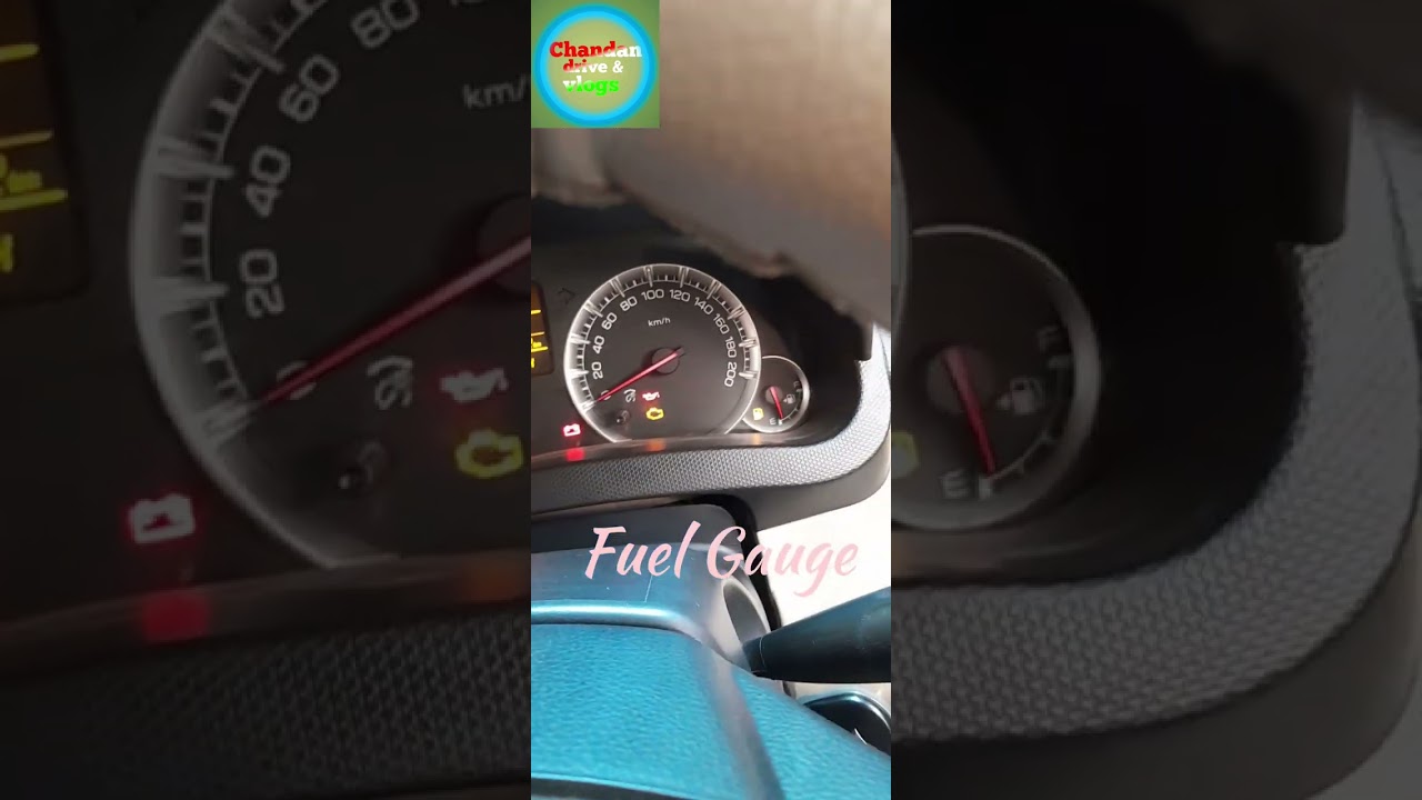 Fuel Gauge Maruti Suzuki Swift Dzire instrument cluster reserve symbol in car latest# short update