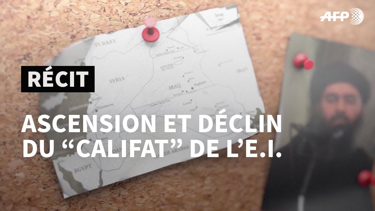 Mort d'al-Baghdadi: ascension et déclin du « califat » de l’Etat islamique | AFP Animé