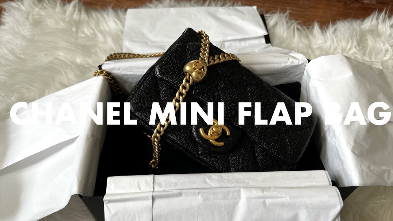Chanel Mini Flap Bag Unboxing | 23P collection