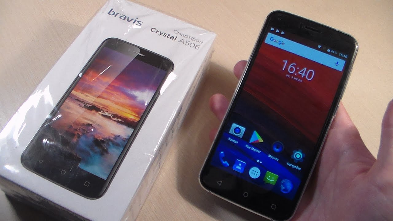 Обзор Bravis Crystal A506