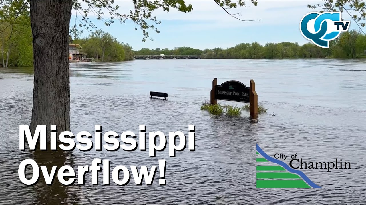 Spring Flooding on the Mississippi | Champlin, MN | QCTV