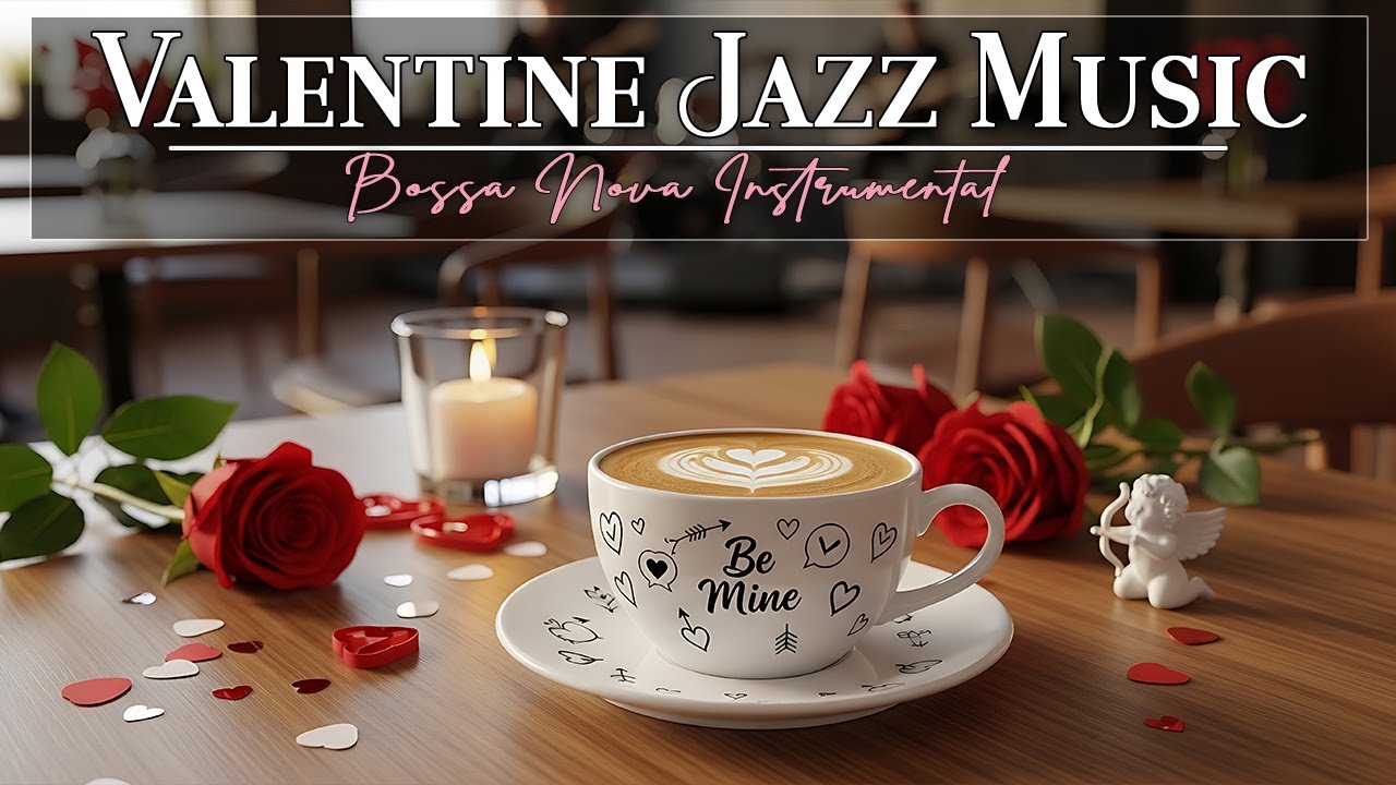 Valentine Jazz Music 2026 💖 Bossa Nova Instrumental & Warm Jazz for Cozy Love & Peace