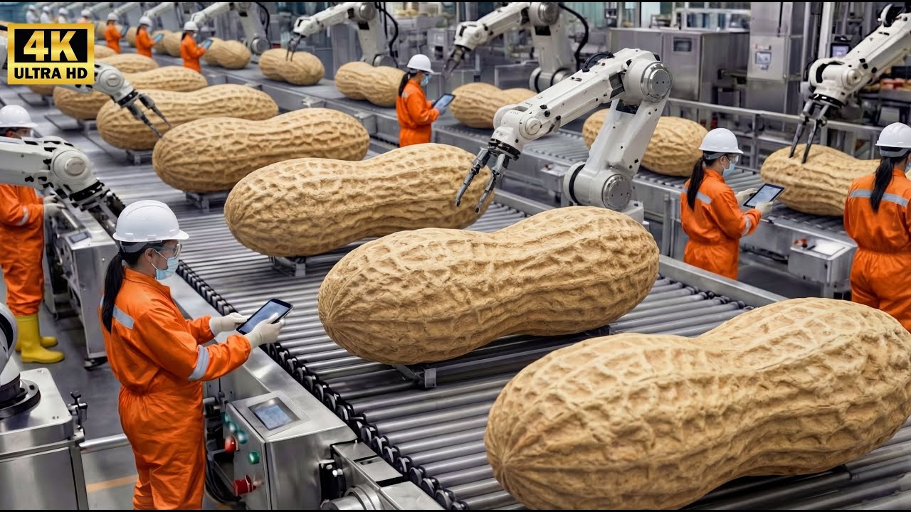 1,000,000 Pieces Per Day – The INSANE Speed of Modern Flour Coated Peanut Factory
