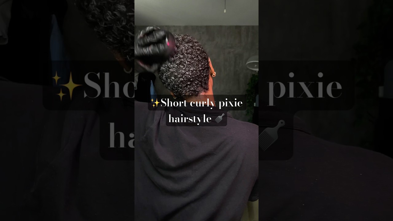 Short Curly Pixie Haircut: Styling Tips & Tricks