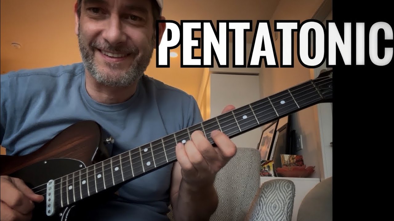 Learn the Minor Pentatonic all over the fretboard with no charts 