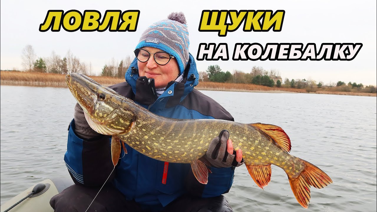 Ловля щуки на колебалку