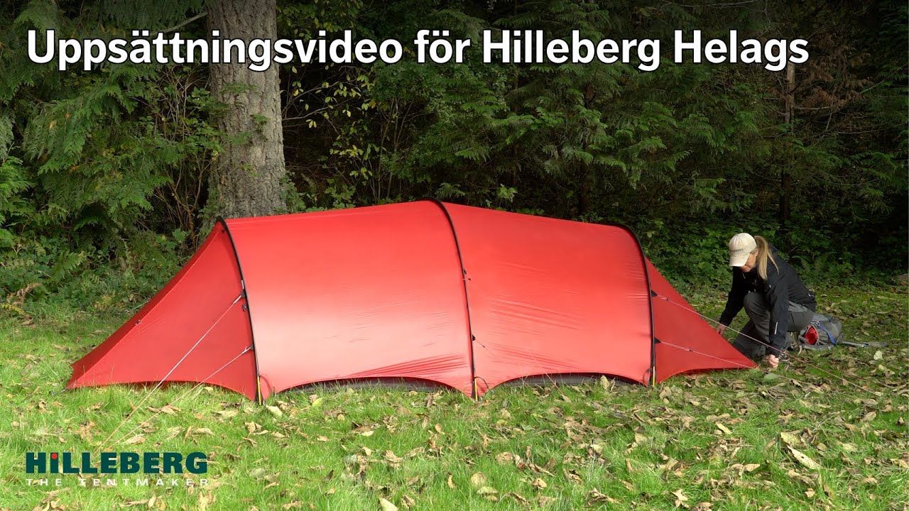 Uppsättningsvideo för Hilleberg Helags