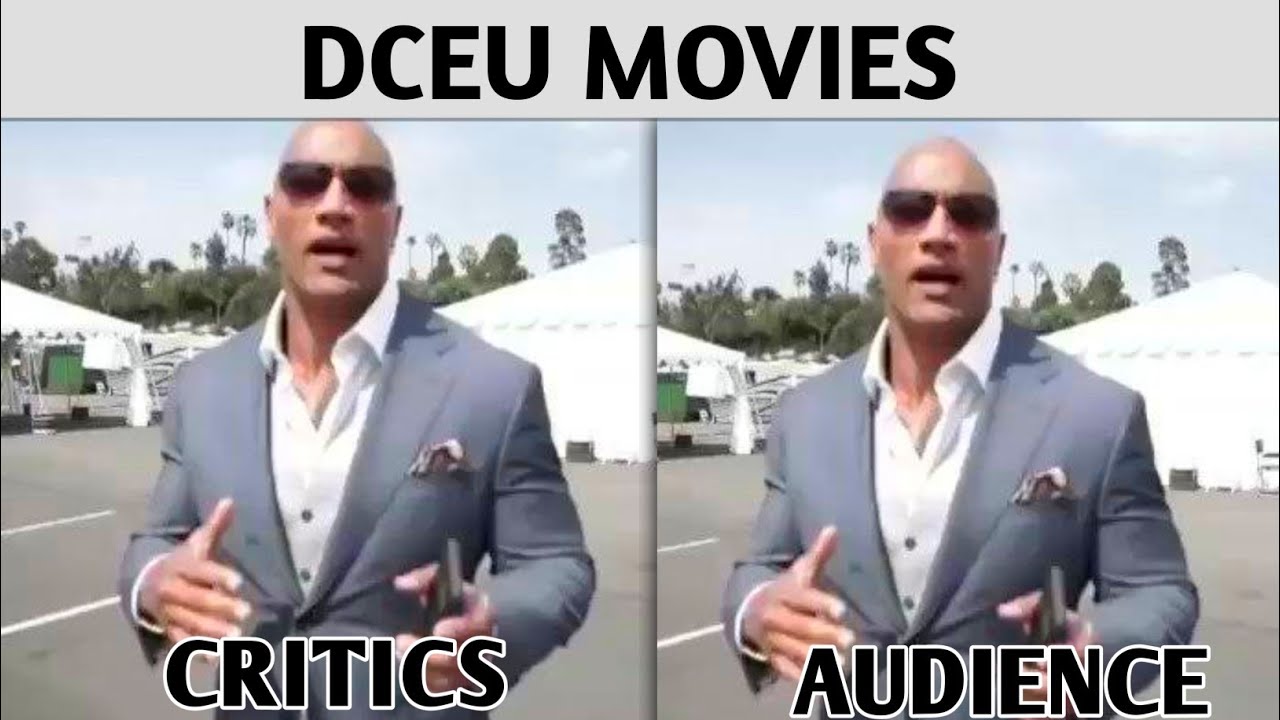 DCEU Movies ( CRITICS VS AUDIENCE )