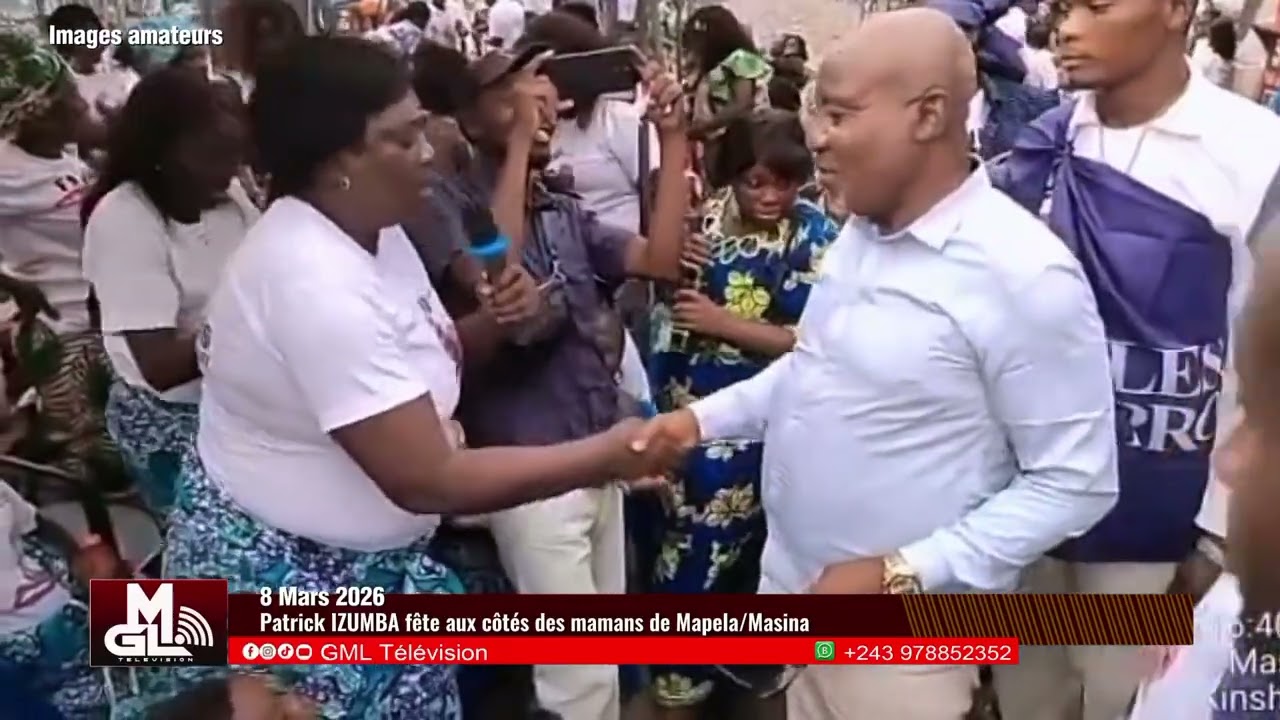 🚨🇨🇩LES MAMANS DE MASINA ONT TRÈS BIEN FÊTÉ LE 8 MARS PAR LA PRÉSENCE DE PATRICK IZUMBA LAMAN